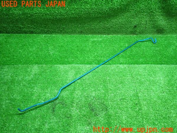 3UPJ=14350001]コペン(L880K)社外 ボンネットステー ボンネットバー ブルー ライスロケット 中古_m0