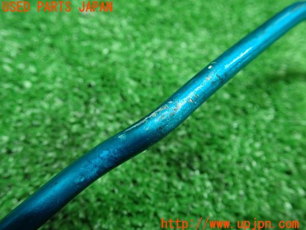 3UPJ=14350001]コペン(L880K)社外 ボンネットステー ボンネットバー ブルー ライスロケット 中古_m3