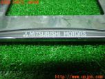 3UPJ=14400012]ランエボワゴン(CT9W)純正 ナンバープレート フレーム ライセンス MITSUBISHI メッキ 1点 中古_s1