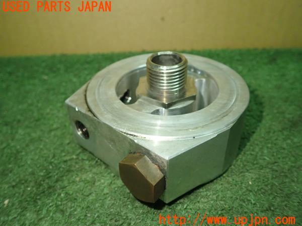 3UPJ=14620133]180SX(RPS13)中期 社外 サンドイッチブロック オイルブロック 中古_m1
