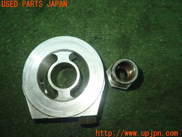 3UPJ=14620133]180SX(RPS13)中期 社外 サンドイッチブロック オイルブロック 中古_m4