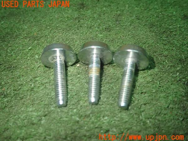 3UPJ=14680969]レクサス RC300h Fスポーツ(AVC10)前期 純正 ロゴ入りナンバープレート用盗難防止ボルト 中古_m3