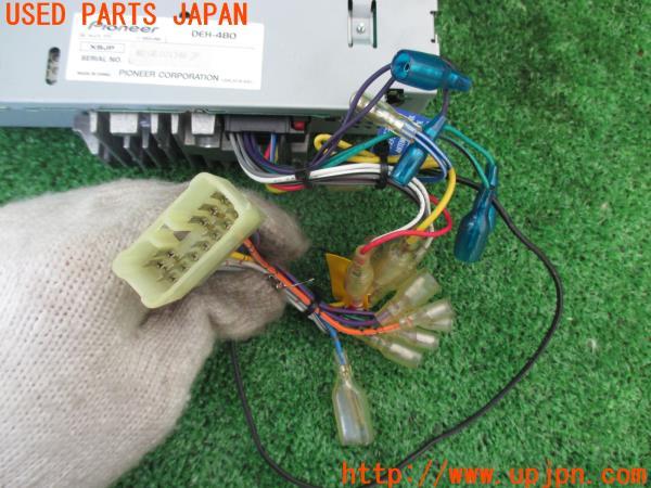 3UPJ=14720518]カプチーノ(EA21R)carrozzeria CD/USBチューナーメインユニット DEH-480 オーディオ カロッツェリア 中古_m3