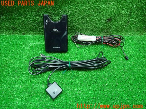 3UPJ=14800503]MITSUBISHI 三菱電機 ETC車載器 EP-9U69V アンテナ分離 音声案内 ミツビシ 中古_m0