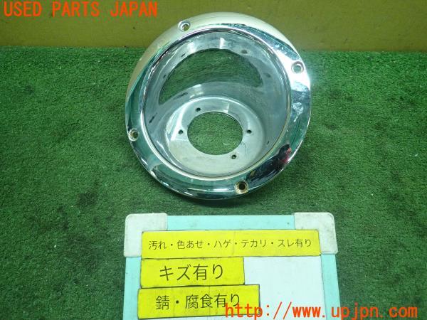 3UPJ=14830012]ジープラングラー(TJ40H)社外 給油口メッキカバー リムカバー 中古_m0