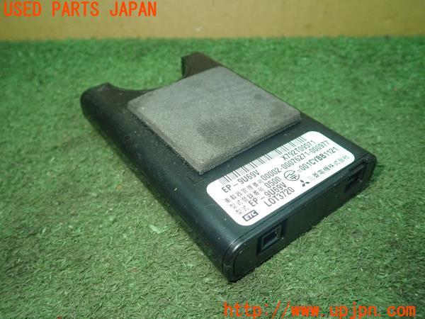 3UPJ=14830503]ジープラングラー(TJ40H)三菱電機 ミツビシ ETC車載器 EP-9U69V X792T09571 中古_m2
