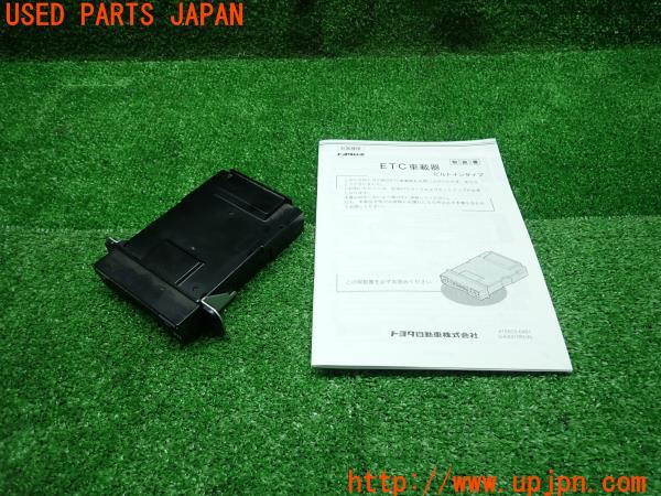 3UPJ=14850503]ハリアー(ZSU60W)前期 純正 ビルトインETC車載器 08686-00341 本体のみ 中古_m0