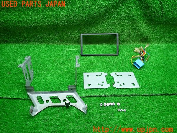 3UPJ=14860604]シビック タイプR 前期(EP3)カーナビ 取付金具 ステー 2DIN 中古_m0