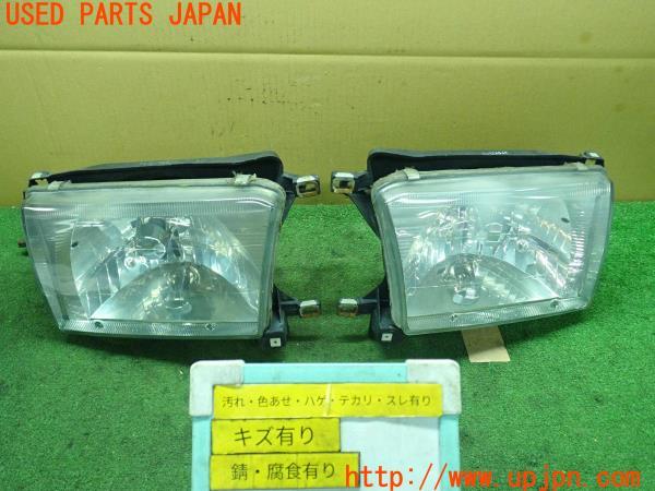 3UPJ=14880561]ハイラックスサーフ(KDN185W)後期 DEPO 312-1142 デポ ヘッドライト 中古_m0