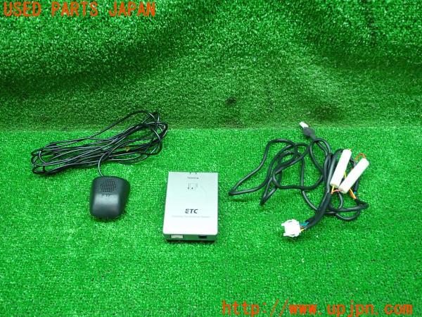 3UPJ=14950503]ハイラックスサーフ(VZN185W)後期 純正 ビルトインETC車載器 08686-00140 中古_m0