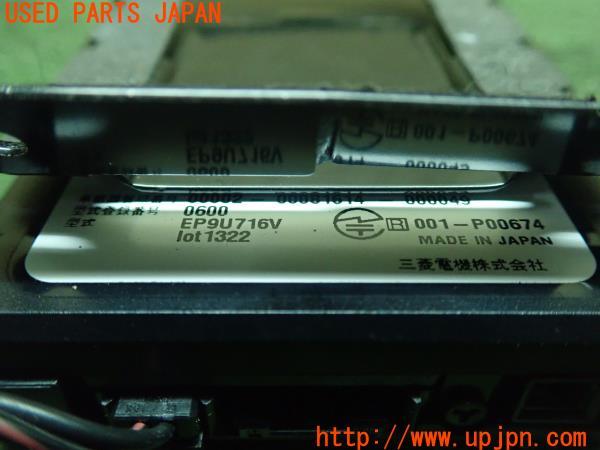 3UPJ=15000503]ジープラングラー(JL36S)三菱電機 EP9U716V ミツビシ ETC車載器 中古_m4