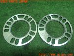 3UPJ=15400969]180SX タイプS(RPS13)後期 KYO-EI 協永産業 P-005 ホイールスペーサー 5mm PCD100・114.3 4・5穴 中古_s1