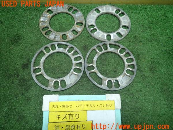 3UPJ=15610969]レガシィB4 S401 STi(BES D型)社外 ホイールスペーサー 5mm 中古_m0