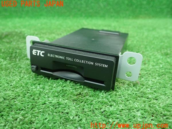 3UPJ=15750503]リーフ(ZE1)純正ビルトイン 三菱電機 ETC車載器 EPN15/259A0CQ51D 本体のみ 中古_m0
