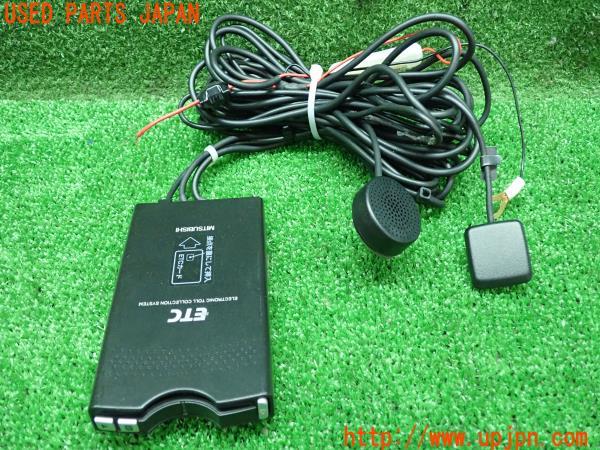 3UPJ=15780503]アウトランダーPHEV(GG2W)三菱電機 ETC車載器 EP-9U43 中古_m0
