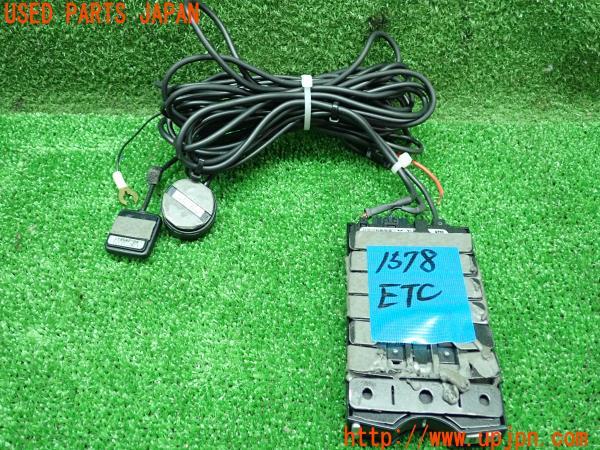 3UPJ=15780503]アウトランダーPHEV(GG2W)三菱電機 ETC車載器 EP-9U43 中古_m1