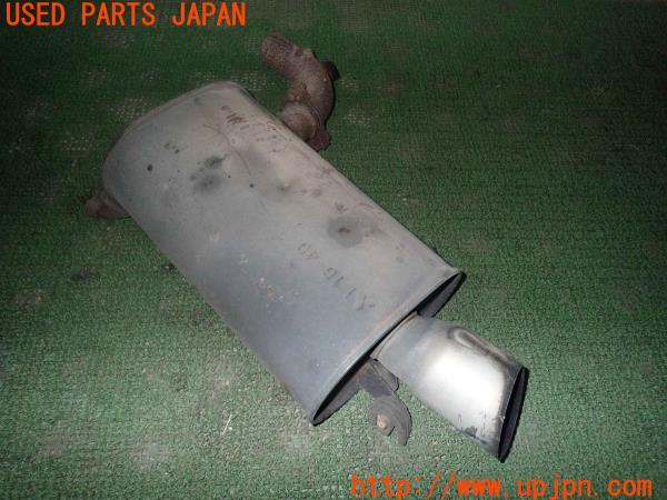 3UPJ=16110152]ランサーエボリューションⅦ GSR(CT9A)純正 リアマフラー 中古_m1