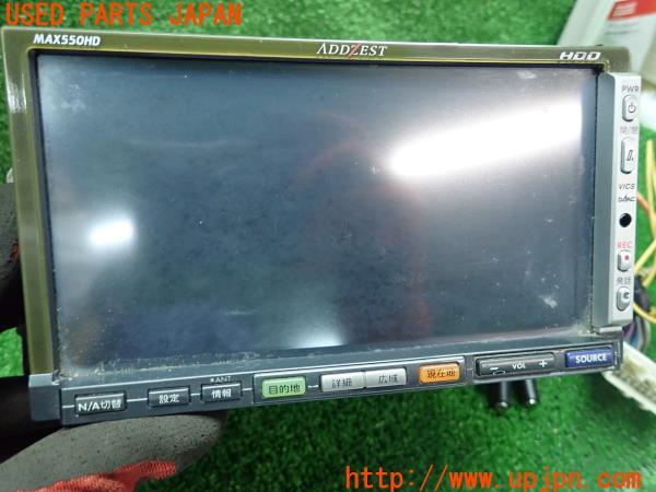 3UPJ=16210504]デリカ スペースギア シャモニー(PD6W)ADDZEST アゼスト MAX550HD HDDナビ カーナビ　カーナビゲーション 中古_m2