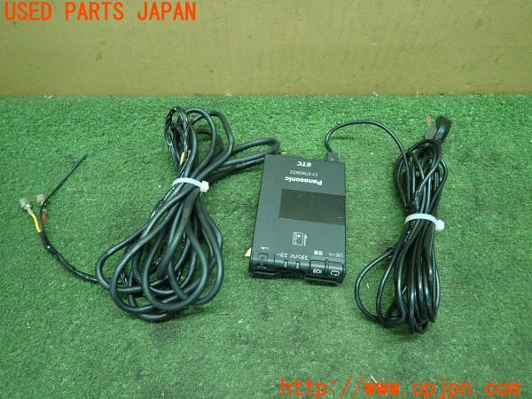 3UPJ=16240503]インプレッサ WRX-STi(GRB B型)Panasonic パナソニック CY-ET909KDZ ETC車載器 中古_m0