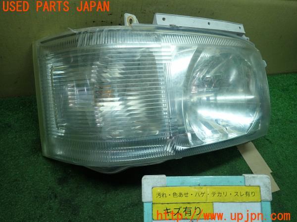 3UPJ=16480561]ハイエースバン(KDH205V 1型)純正 ヘッドライト 社外LED 中古_m0
