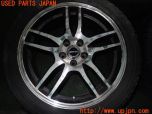 3UPJ=16650918]フォレスター(SG9 D型)Weds ウェッズ GYLE VIVAZA ホイール 17×7J +48 PCD100 5穴 3本 中古_s3