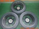 3UPJ=16650918]フォレスター(SG9 D型)Weds ウェッズ GYLE VIVAZA ホイール 17×7J +48 PCD100 5穴 3本 中古_s4