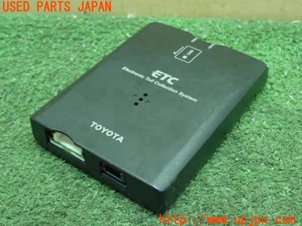 3UPJ=16980503]ランクル100(HDJ101K)前期 純正 08686-00200 ETC車載器 中古_m1