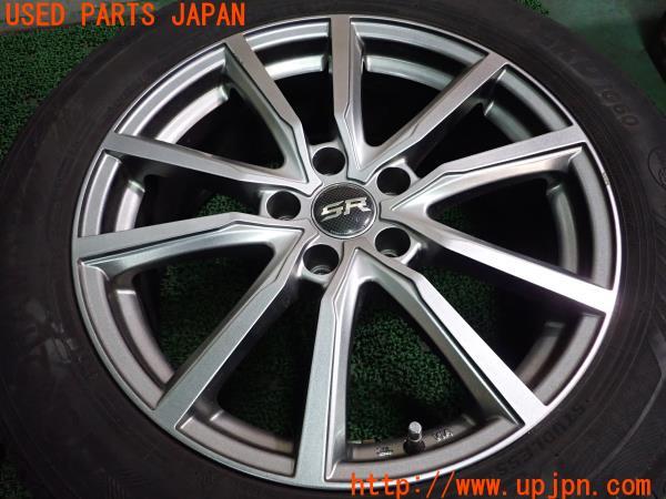 3UPJ=17000906]アウトランダーPHEV(GG3W)THE STRANGER HAS CARRIED SR 18インチタイヤホイール 18×7.5J +38 PCD114.3 2本 中古_m2