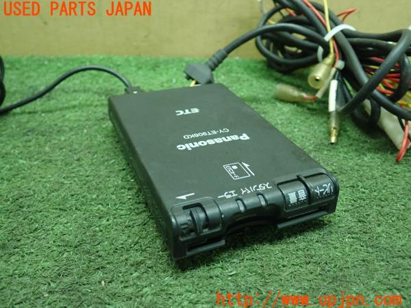 3UPJ=17120503]ジープラングラー(TJ40S)Panasonic パナソニック CY-ET906KD ETC車載器 中古_m1