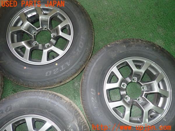 ジープ(J53)スズキ ジムニーシエラ純正 ホイール 15×5.5J +5 PCD139.7 
