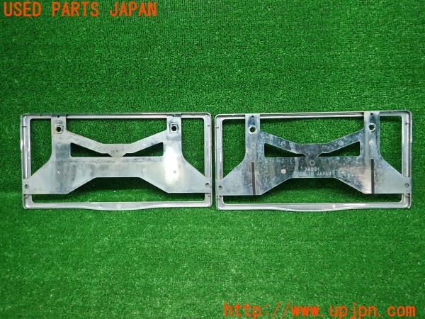 3UPJ=18140012]インプレッサ WRX-STi(GVB C型)純正 ナンバーフレーム 中古_m1