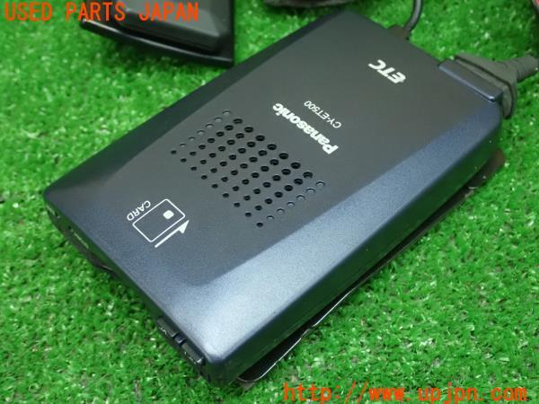 3UPJ=18500503]クライスラー 300C(LX57)前期 Panasonic パナソニック ETC車載器 CY-ET500D 中古_m2