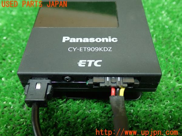 3UPJ=18560503]アコード ユーロR(CL1)Panasonic パナソニック ETC車載器 CY-ET909KDZ 中古_m3