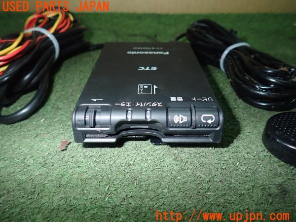 3UPJ=18620503]ハイラックスサーフ(RZN185W)前期 Panasonic パナソニック CY-ET925KD ETC車載器 中古_m1