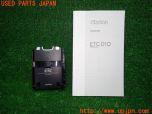 3UPJ=18660503]ポルシェ カイエン(92AM5502 958型)Clarion クラリオン ETC010 ETC車載器 中古_s0