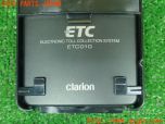 3UPJ=18660503]ポルシェ カイエン(92AM5502 958型)Clarion クラリオン ETC010 ETC車載器 中古_s4