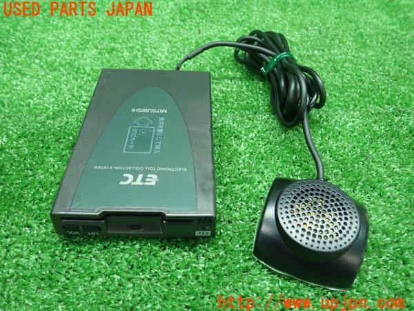 3UPJ=19220503]オートザム AZ-1(PG6SA)三菱電機 ミツビシ EP-9U42 ETC車載器 中古_m0