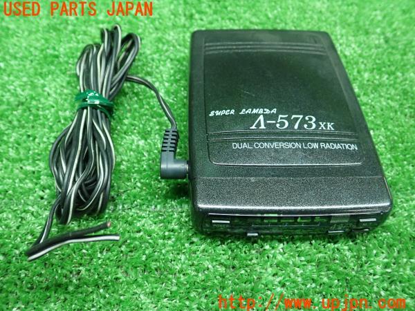 3UPJ=19220575]オートザム AZ-1(PG6SA)サンヨーテクニカ SUPER LMBDA A-573XK レーダー探知機 中古_m0