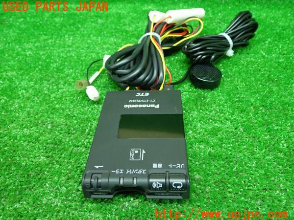 3UPJ=19720503]MR2(SW20 5型)後期 ETC車載器 Panasonic パナソニック CY-ET909KDZ 中古_m0