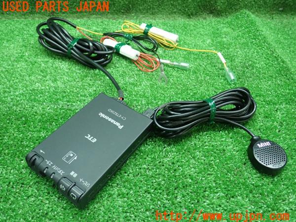 3UPJ=19810503]BMW ミニ(MINI)クーパーD(XT15 F55)Panasonic パナソニック CY-ET925KD ETC車載器 中古_m0