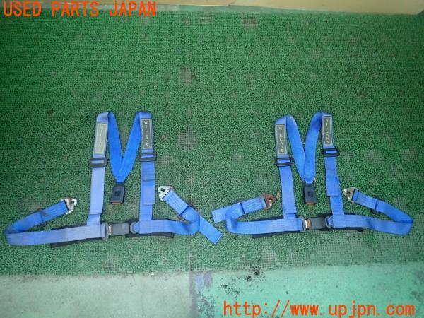 3UPJ=19940611]ジープ(J53(改))WILLANS ウィランズ SUPER SPORT 4点式シートベルト レーシングハーネス 2インチ 中古_m0