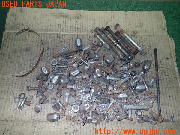 3UPJ=19940720]ジープ(J53(改))ネジ・ナット・ステー類 セット ジャンク_m0