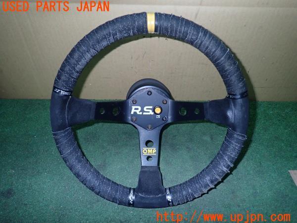3UPJ=20040617]ルノー メガーヌR.S.(DZF4R)OMP ステアリング ボス・スペーサー付き 直径330mm 中古_m0