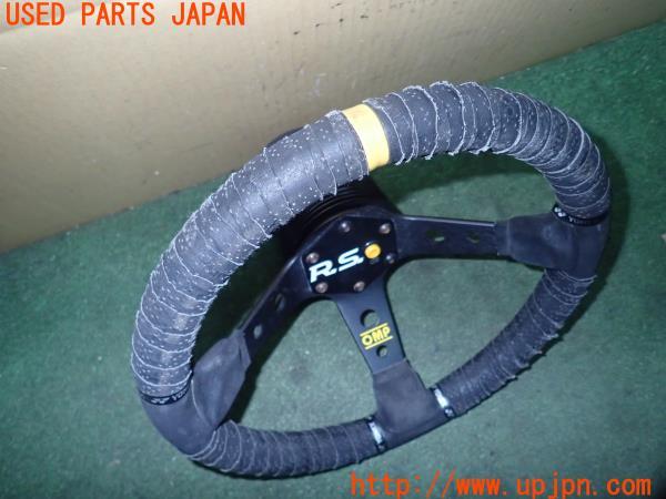 3UPJ=20040617]ルノー メガーヌR.S.(DZF4R)OMP ステアリング ボス・スペーサー付き 直径330mm 中古_m1