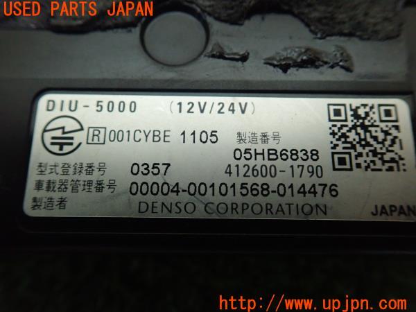 3UPJ=20090503]ポルシェ ケイマン(98721 987c型)DENSO デンソー DIU-5000 ETC車載器 中古_m4