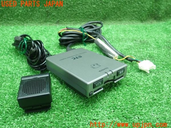 3UPJ=20230503]レクサス SC430(UZZ40)後期 純正 08686-00191 ETC車載器 中古_m0