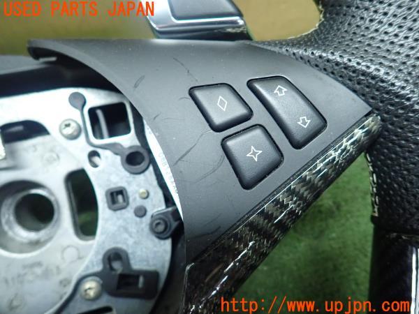 3UPJ=20320617]BMW 650i クーペ(EH48 E63)後期 ENERGY MOTOR SPORT エナジーモータースポーツ カーボン ステアリング 中古_m2