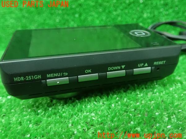3UPJ=20400579]NV350 キャラバン バン(VR2E26)COMTEC コムテック HDR-251GH ドラレコ ドライブレコーダー 中古_m2