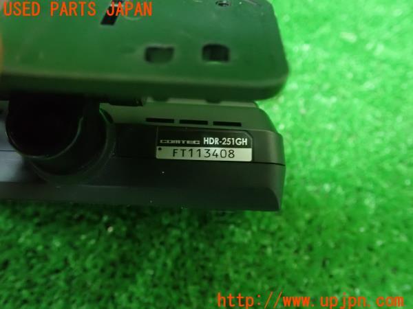 3UPJ=20400579]NV350 キャラバン バン(VR2E26)COMTEC コムテック HDR-251GH ドラレコ ドライブレコーダー 中古_m3