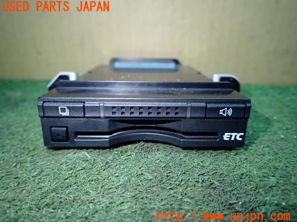 3UPJ=20480503]ランクルプラド(TRJ150W)前期 純正ビルトイン 08686-00340 ETC車載器 中古_m2